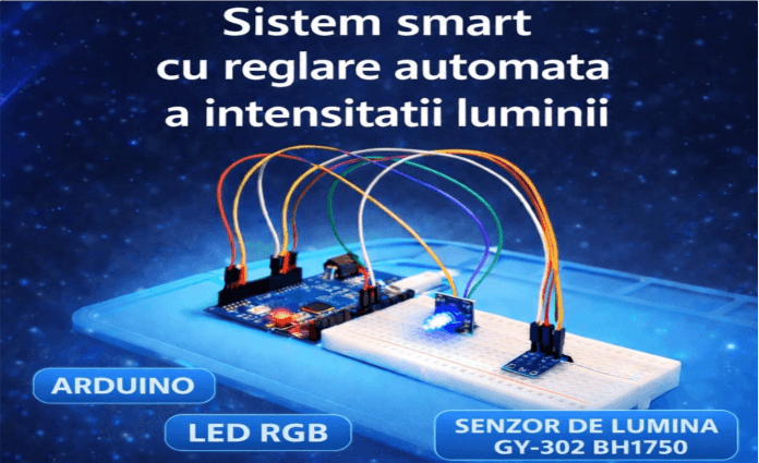 Realizarea unui sistem smart cu reglare automata a intensitatii luminii