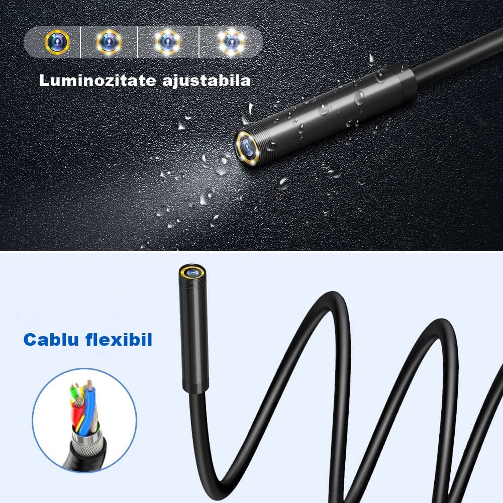 Luminozitate ajustabila pentru camerele endoscopice - bitmi
