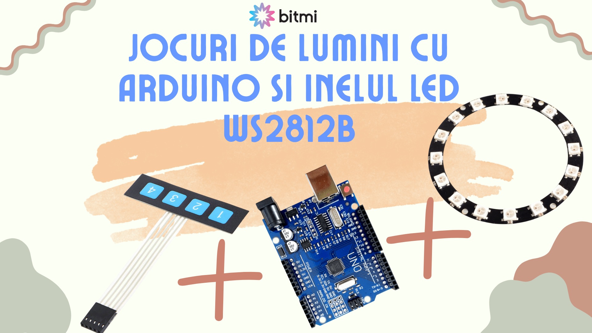 Jocuri de lumini cu Arduino si inelul LED WS2812B