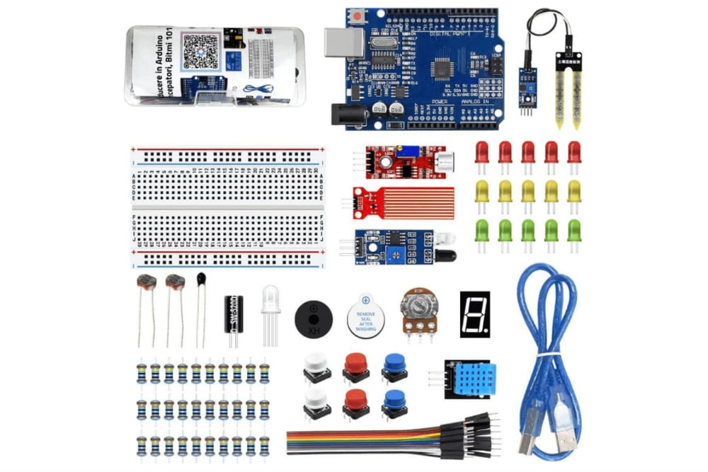 Kit Arduino pentru incepatori: ghid complet pas cu pas + 5 proiecte usor de realizat