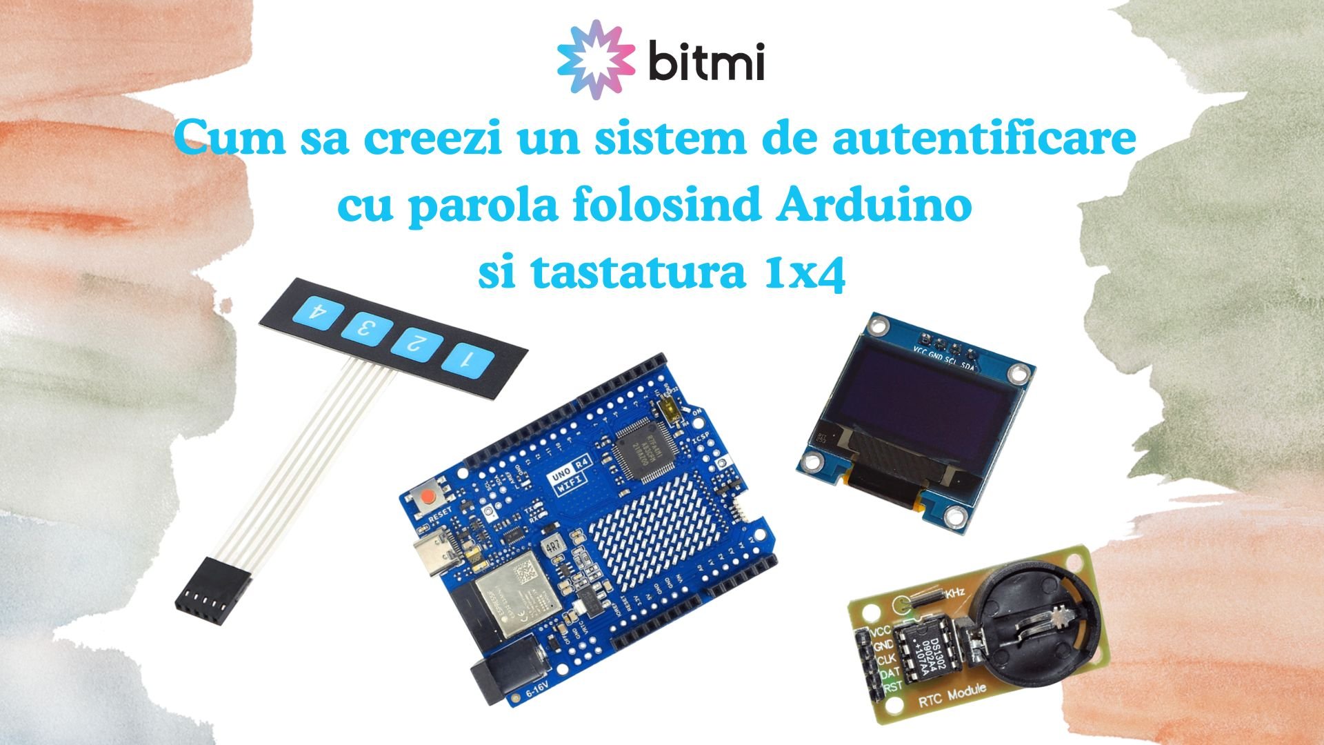 Cum sa creezi un sistem de autentificare cu parola folosind Arduino si tastatura 1x4