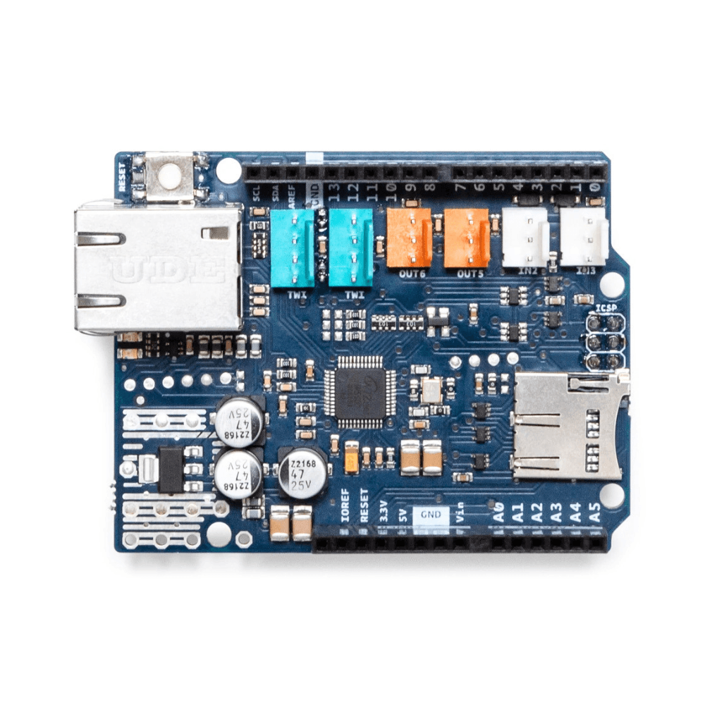 Placa de expansiune originala, Arduino Ethernet 2, W5500 cu microSD [2]