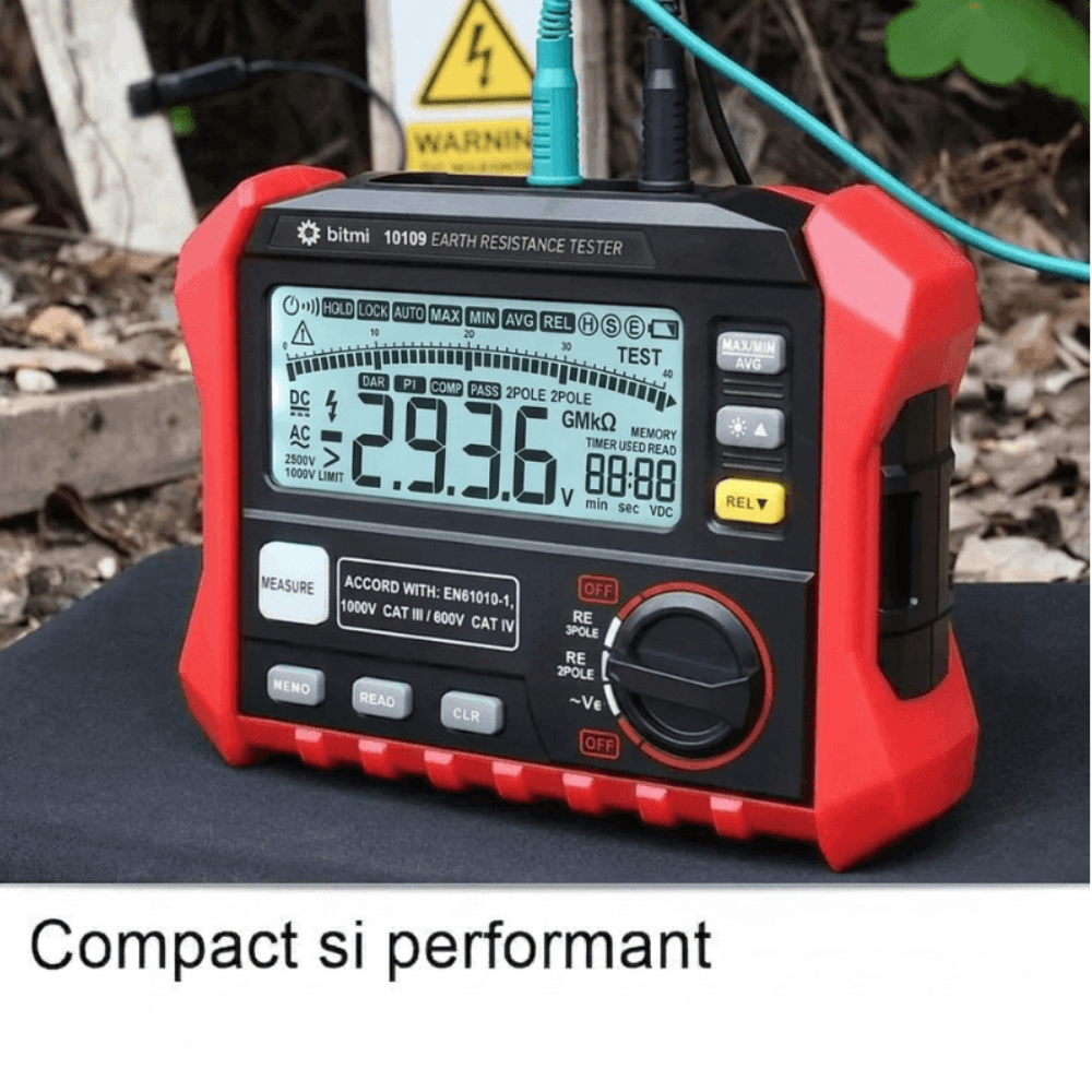 Aparat de masura rezistenta de impamantare BITMI 10109 [4]