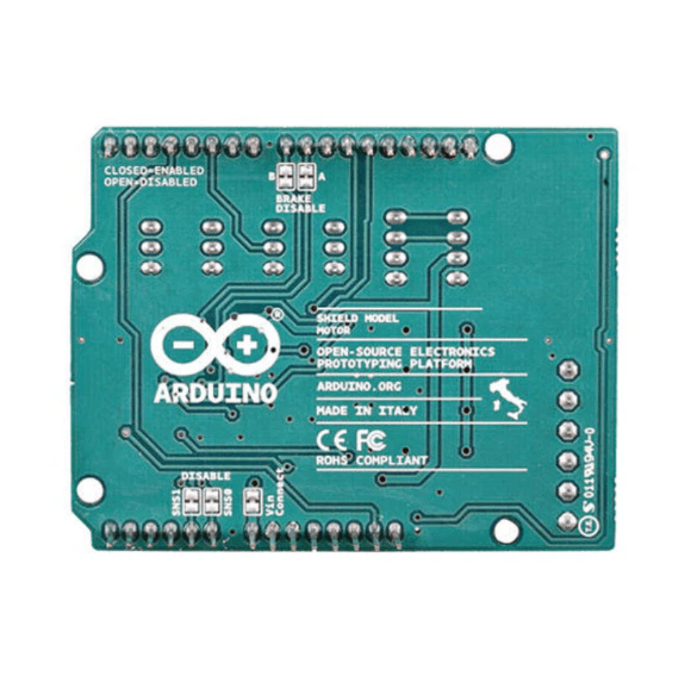 Placa de expansiune originala Arduino, driver dual control motoare L298P [2]