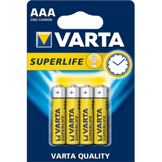 Baterii Varta tip AAA set 4 buc.