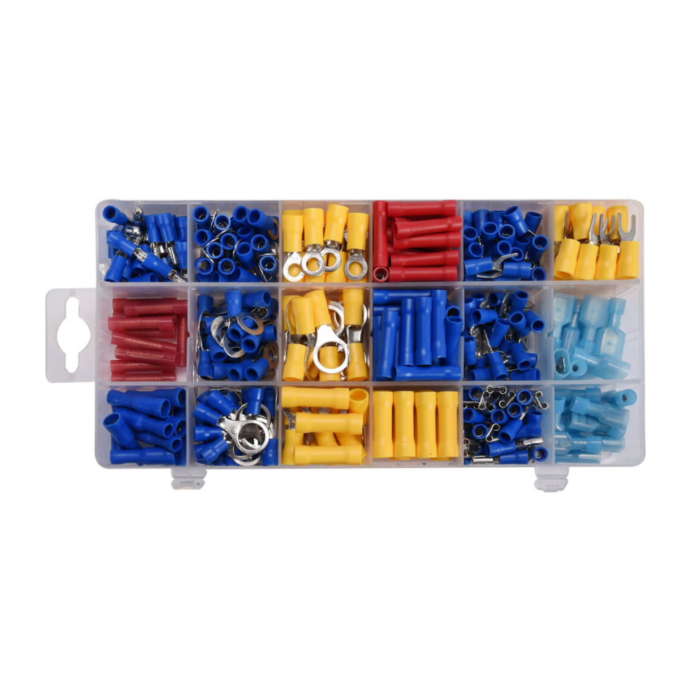 Set de 360 conectori electrici Yato YT-06890 mix in cutie organizata