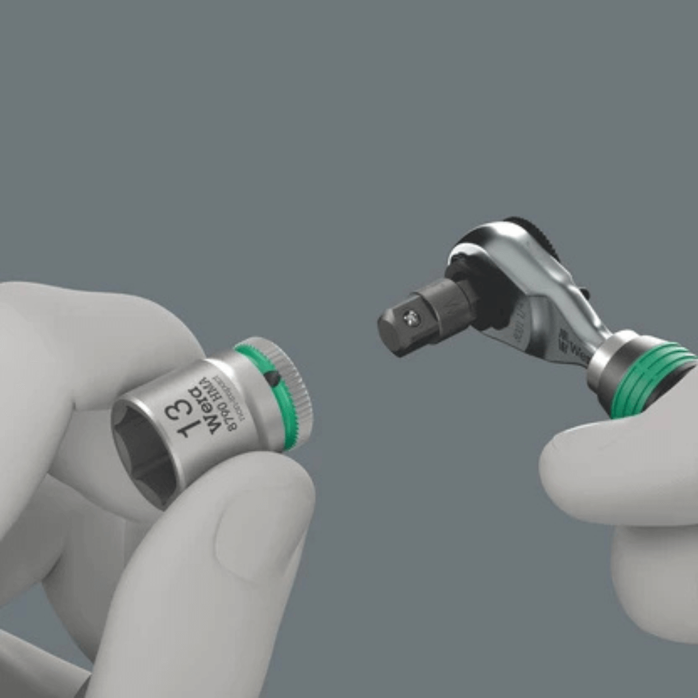 Clichet pentru biti Zyklop Mini 4, 1/4 inch, Wera 05003662001 [6]