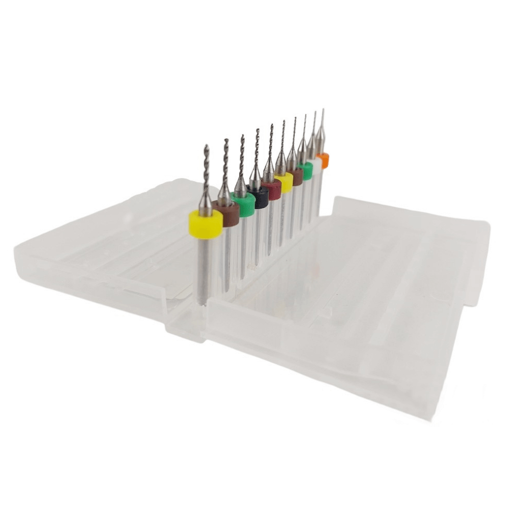 Set de 10 buc mini burghie PCB 0.3-1.2mm, Bitmi 11310 [3]