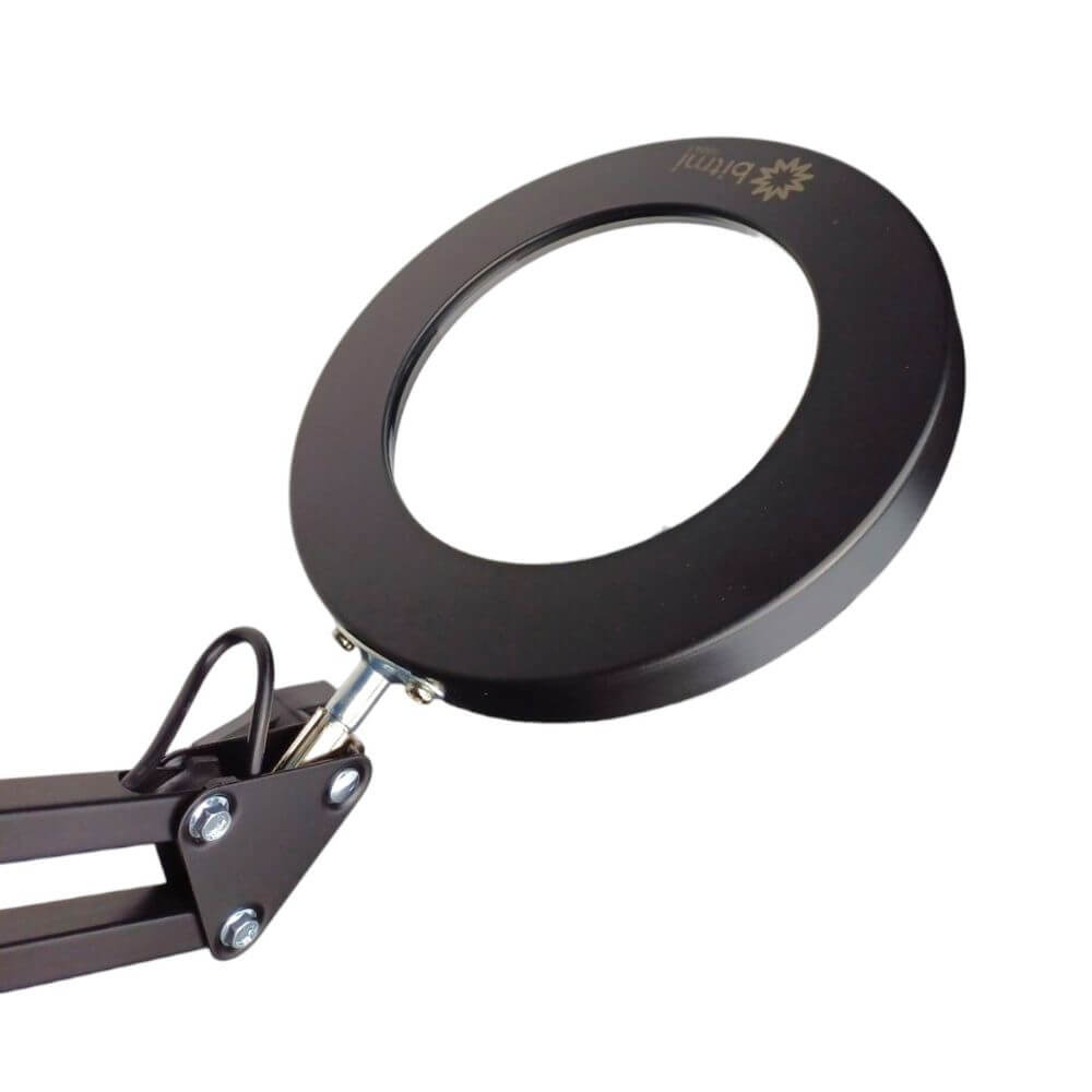 Lampa de birou pentru electronisti cu lumina LED si lupa 5X, Bitmi 10041 [6]
