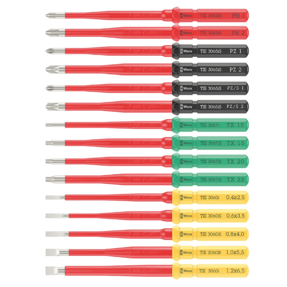 Set surubelnite inoxidabile Kraftform Kompakt VDE, 17 piese, Wera 05006631001 [2]