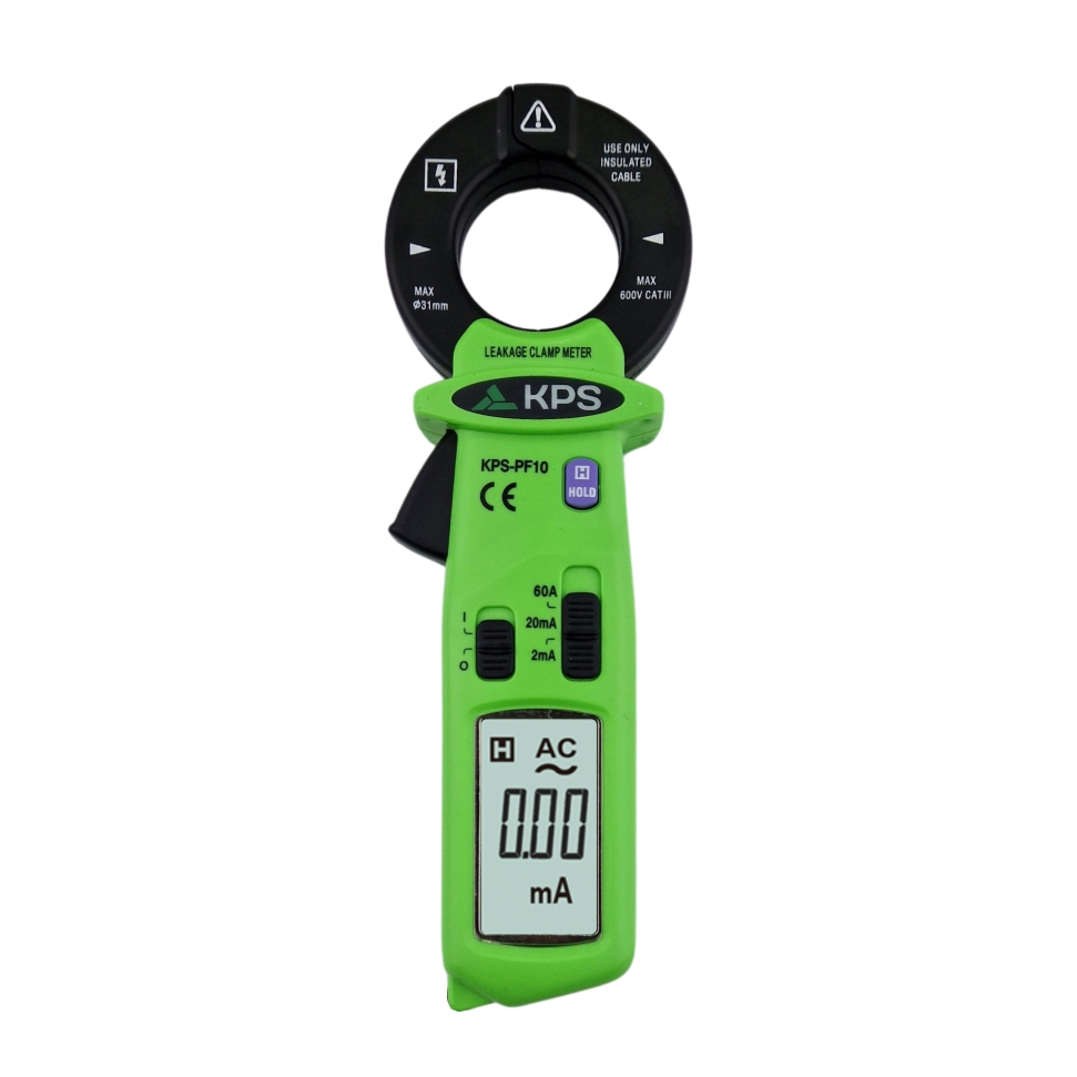 Clampmetru digital pentru curenti de scurgere, 2mA - 60A, KPS PF10