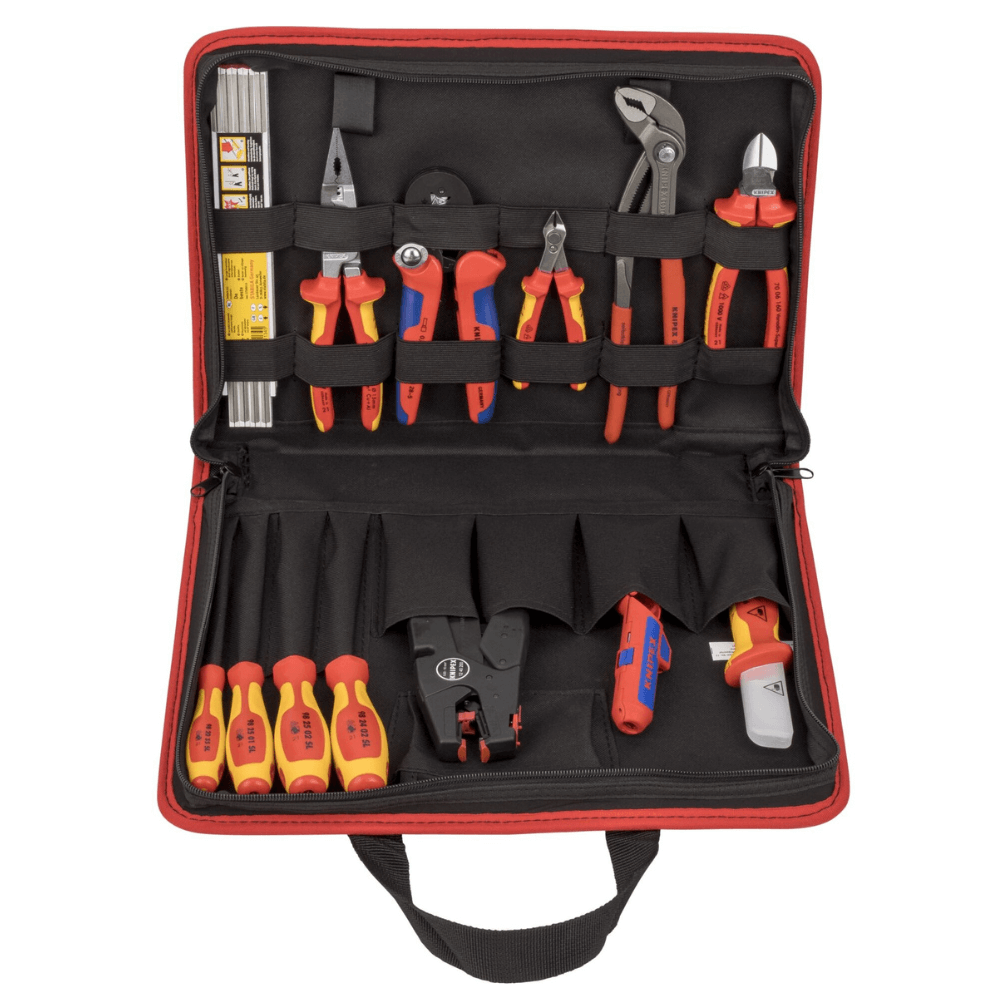 Geanta compacta electricieni KNIPEX 00 21 11, 12 piese [3]