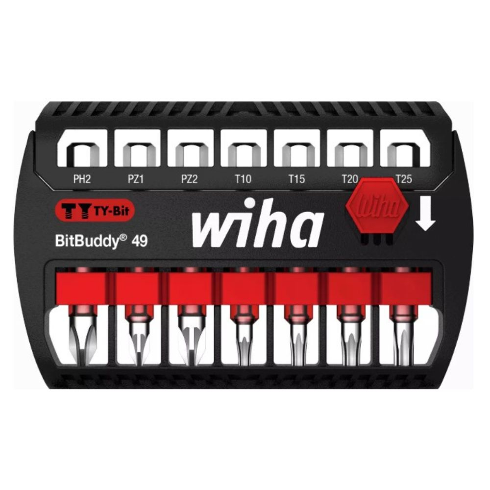 Set biti Wiha BitBuddy TY 42117, 49 mm