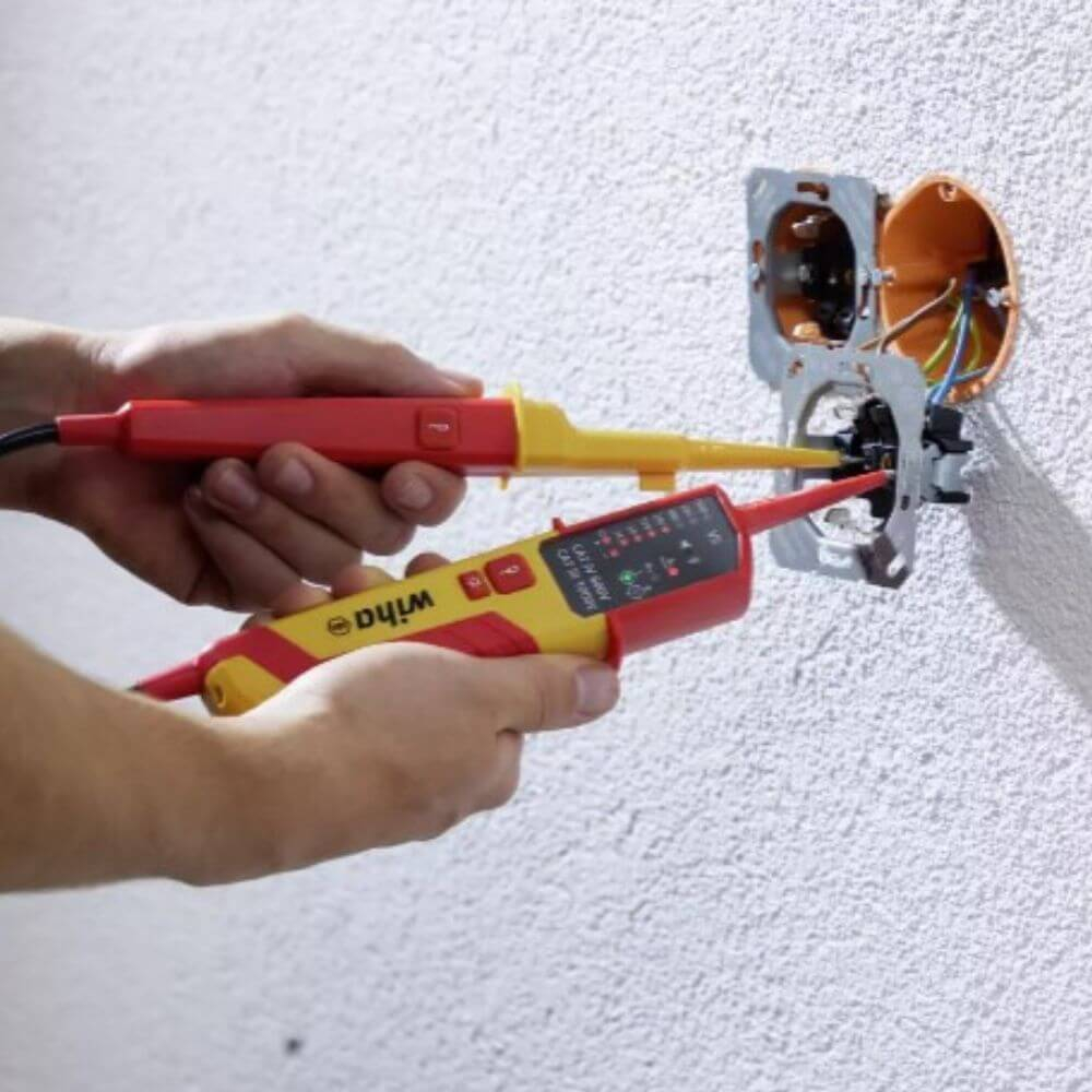 Tester de tensiune si continuitate Wiha 45216, 12-1.000 V AC, CAT IV [4]