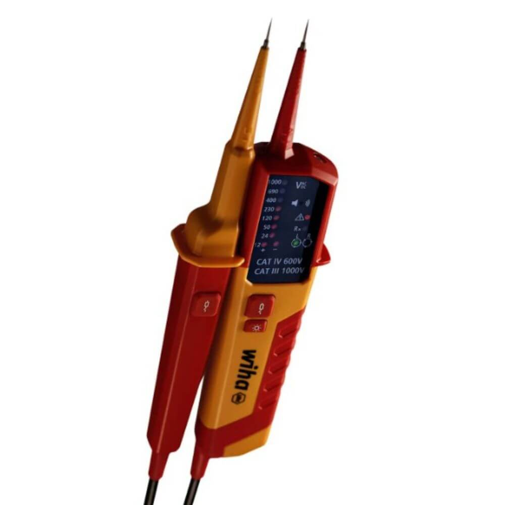 Tester de tensiune si continuitate Wiha 45216, 12-1.000 V AC, CAT IV [2]
