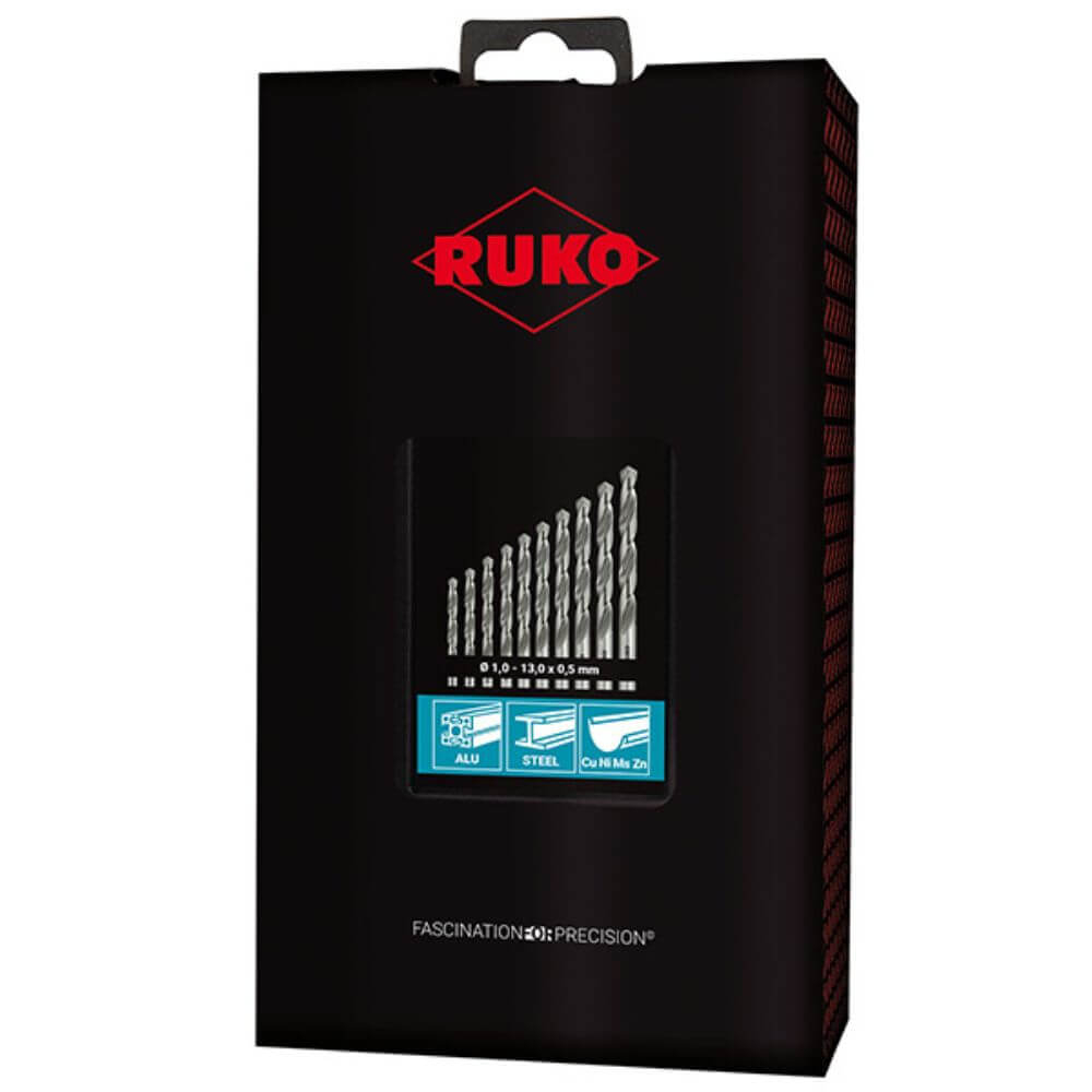 Set burghie Ruko 214215RO DIN 338 tip N, HSS-G, 25 piese [4]