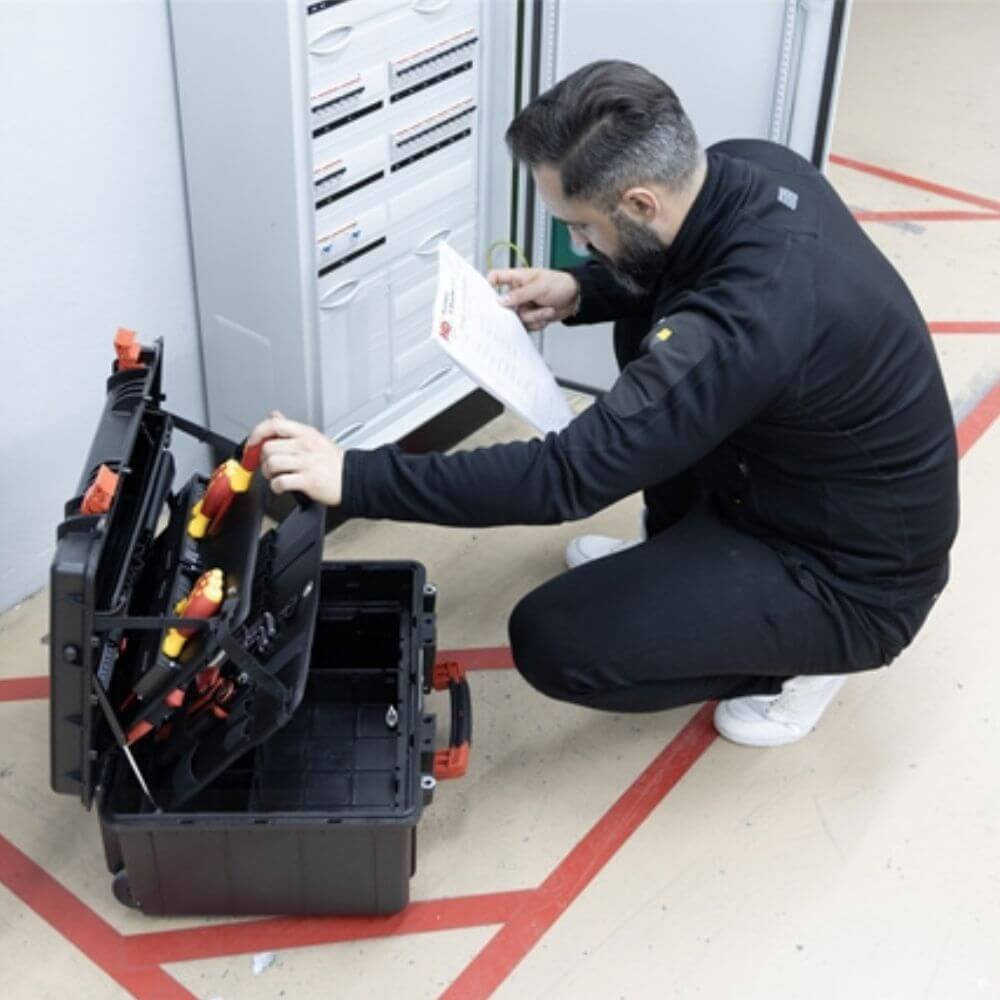 Troller cu scule pentru electricieni Wiha 45795 XL2, 60 piese [3]