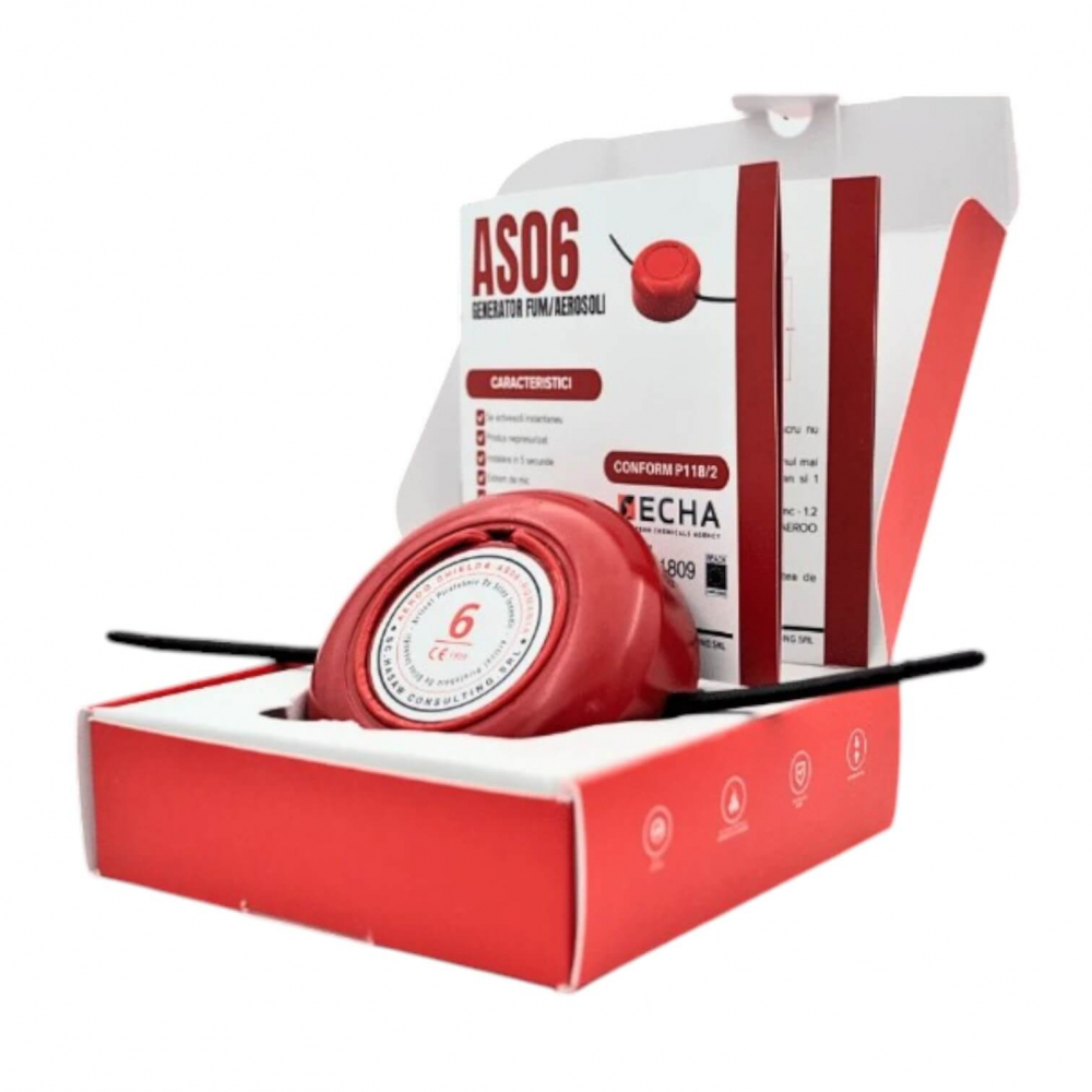 Sistem stingere incendiu cu aerosoli pentru tablouri electrice, Aeroo Shield AS06 [3]