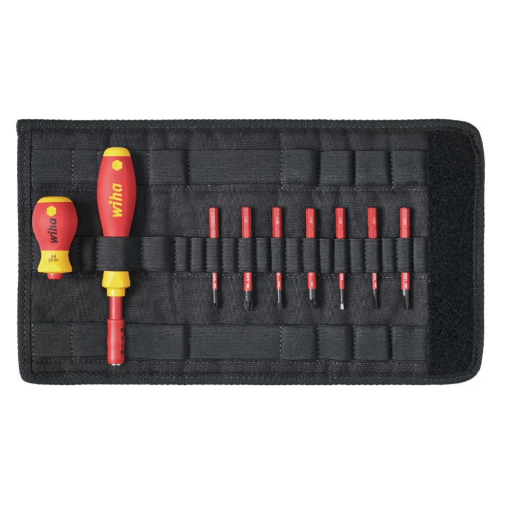 Set surubelnita electrician - 10 piese izolate slimVario Wiha 41233