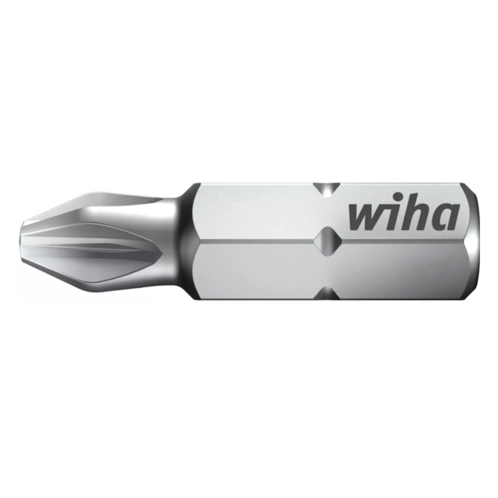 Set 10 biti standard 25mm 1/4 PZ2 - Wiha 24742 [3]