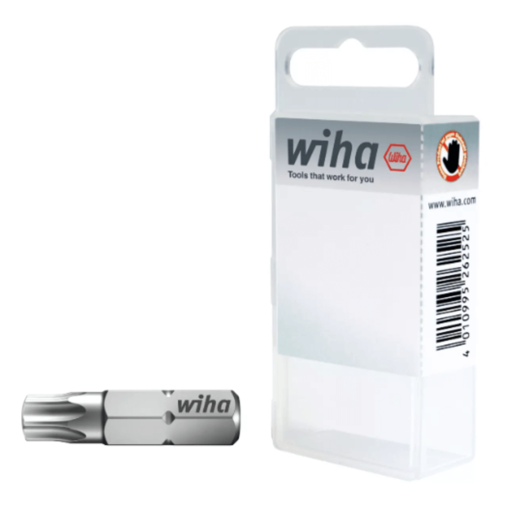 Set 10 biti standard TORX T10 - Wiha 35832