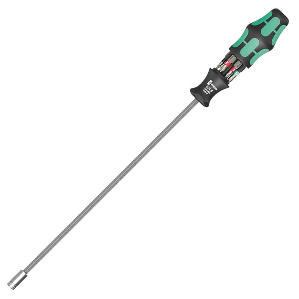 Set surubelnita lama 300 mm cu magazie de biti, 6 buc - Kraftform Kompakt 27 XL Universal 1 Wera 05051028001