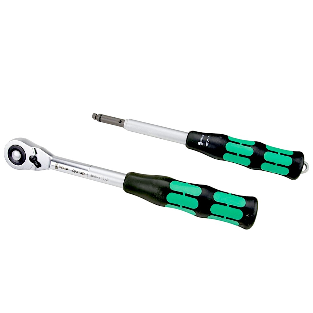 Set cheie cu clichet si tubulare, 13 piese 8006 SC1 Zyklop Hybrid - Wera 05004090001 [3]