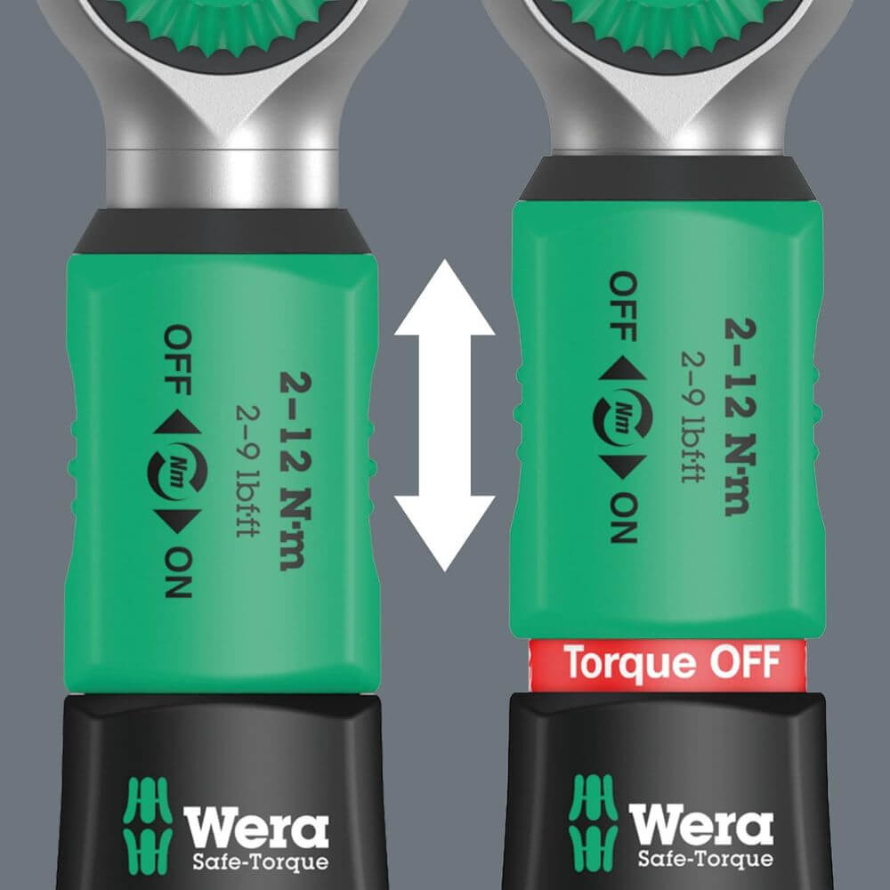 Cheie dinamometrica 1/4", 2-12Nm - Safe-Torque A1 Wera 05075800001 [2]