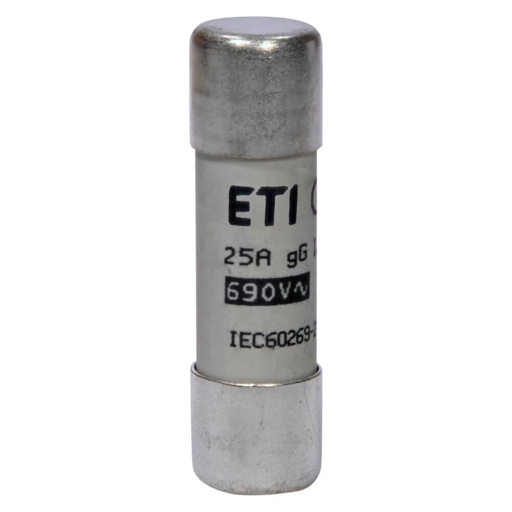 Siguranta fuzibila cilindrica CH14x51 gG 25A 690V - ETI 002651032