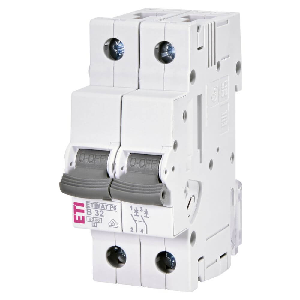 Siguranta automata ETIMAT P6 2p B32 - ETI 001900213