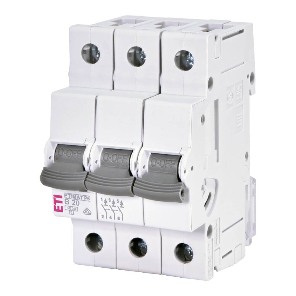 Siguranta automata ETIMAT P6 3p B20 ETI 001900311