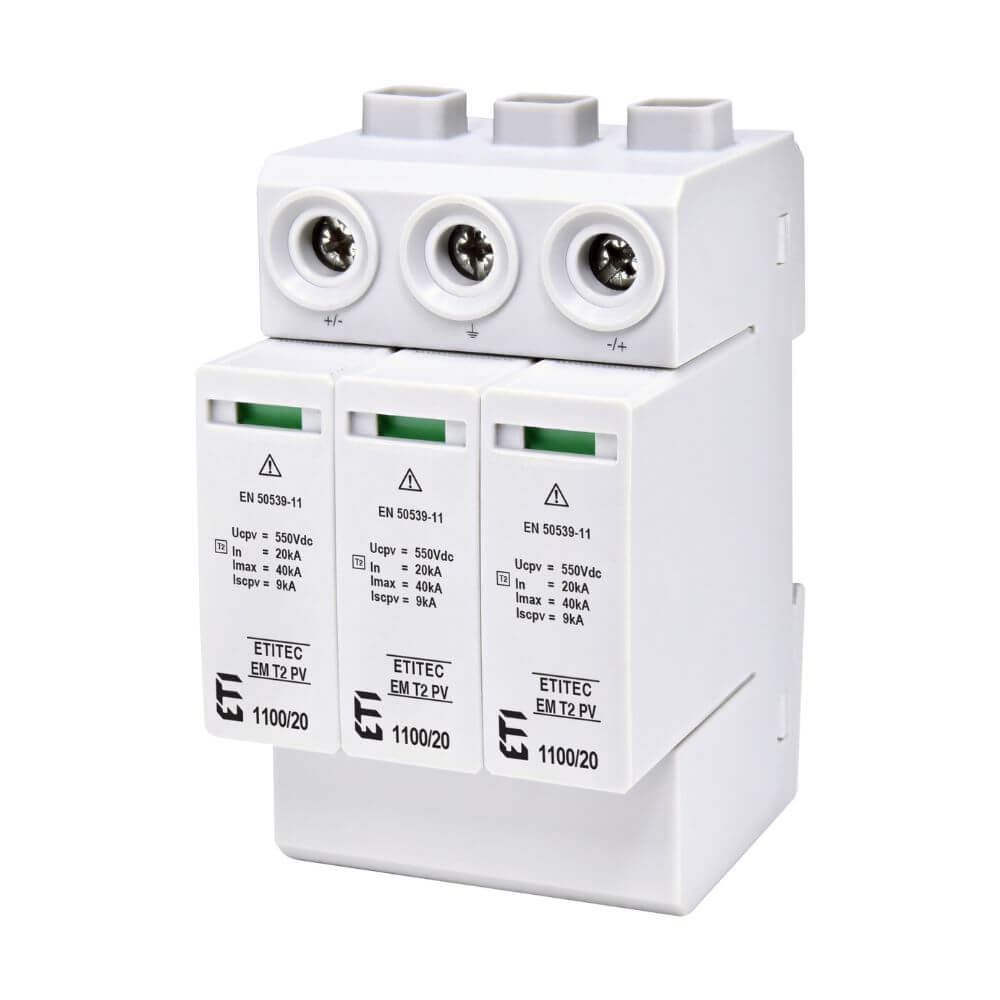 Protectie supratensiune ETITEC EM T2 PV 1100 20 Y ETI 002440623