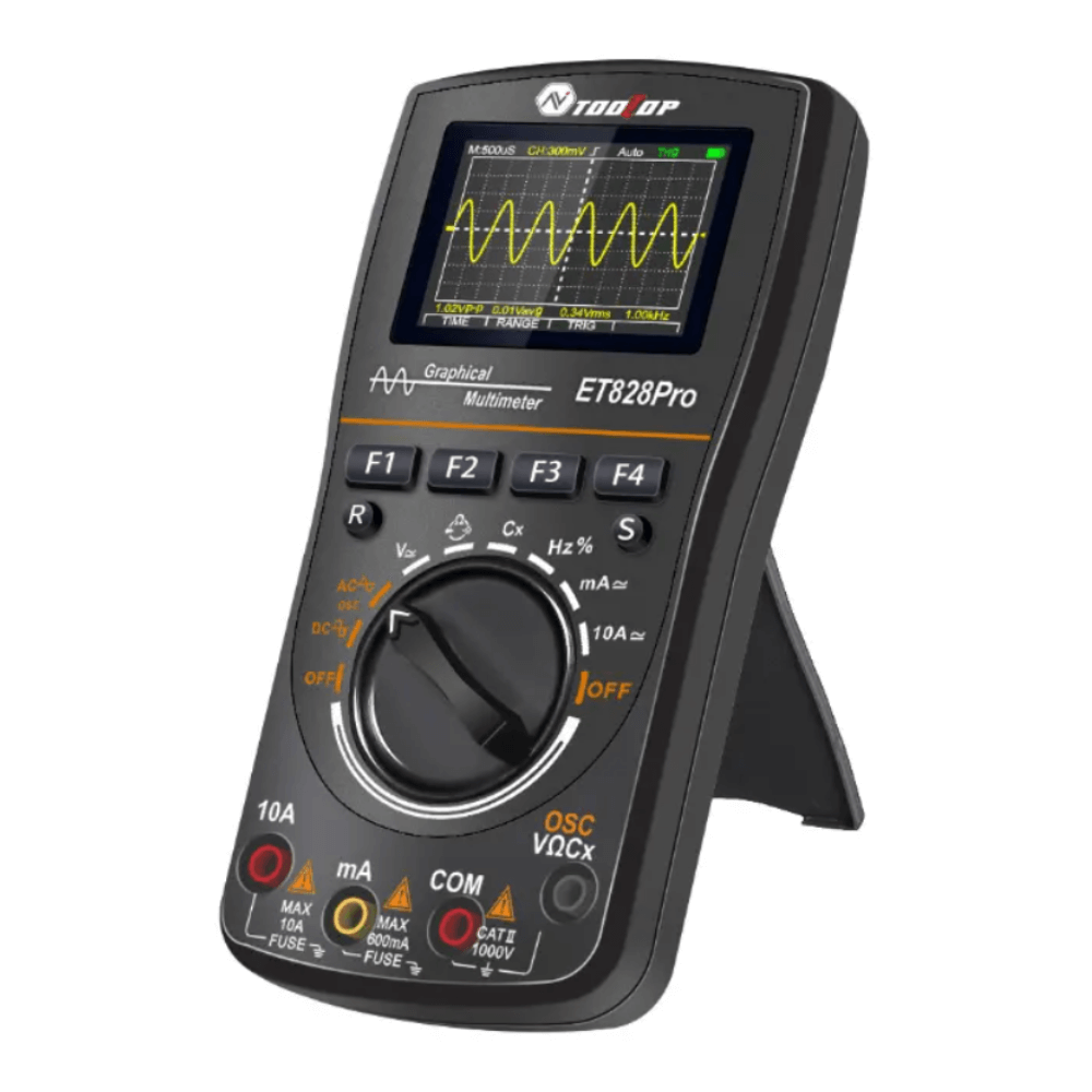 Multimetru cu osciloscop 2 in 1, 10 MHz, 50 Msps - ET828PRO [2]