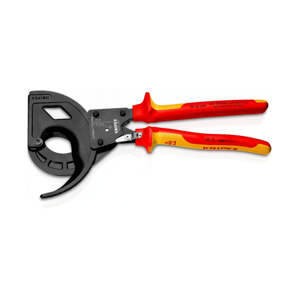 Cleste VDE pentru taiat cabluri electrice 60mm Knipex 95 36 320 [2]