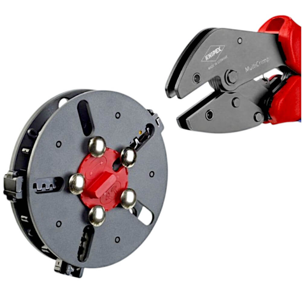 Cleste de sertizare cu capete interschimbabile - Knipex MultiCrimp 97 33 01 [2]