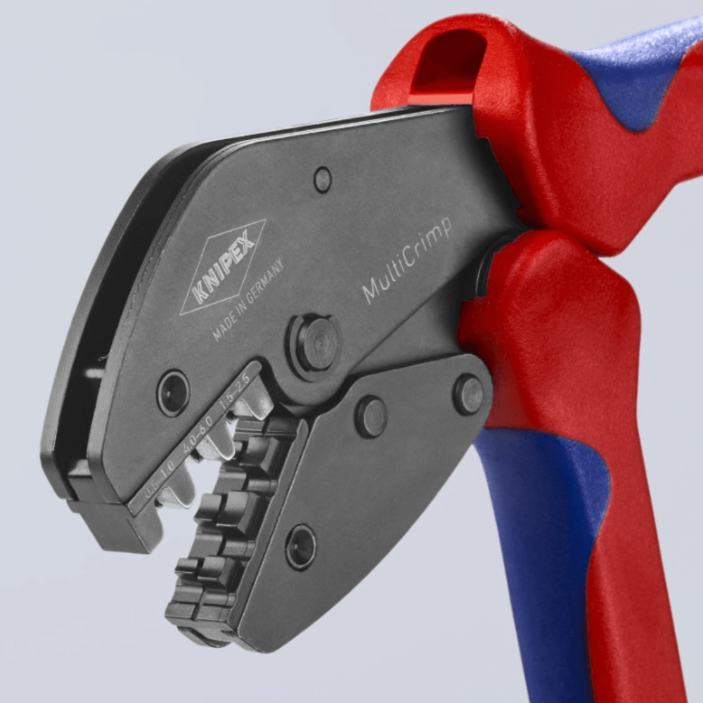 Cleste de sertizare cu capete interschimbabile - Knipex MultiCrimp 97 33 01 [6]