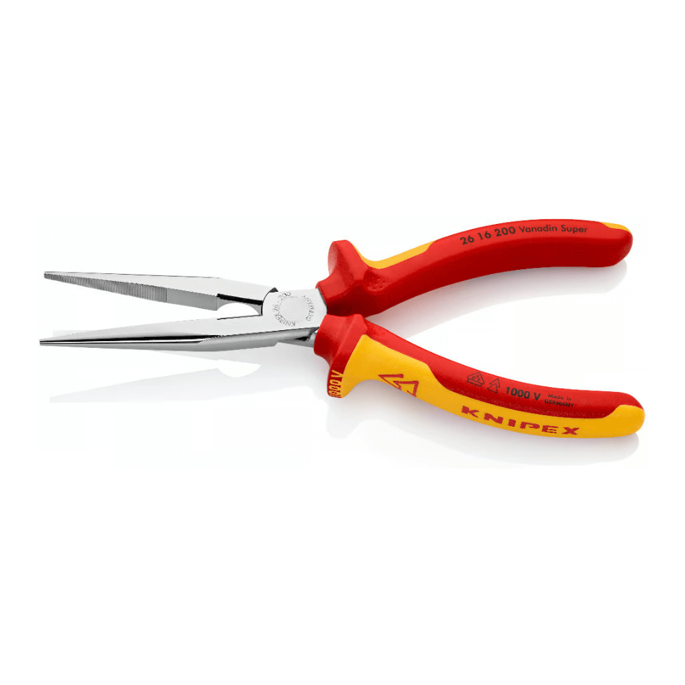 Cleste VDE cu varf lung pentru electricieni Knipex 26 16 200 [3]