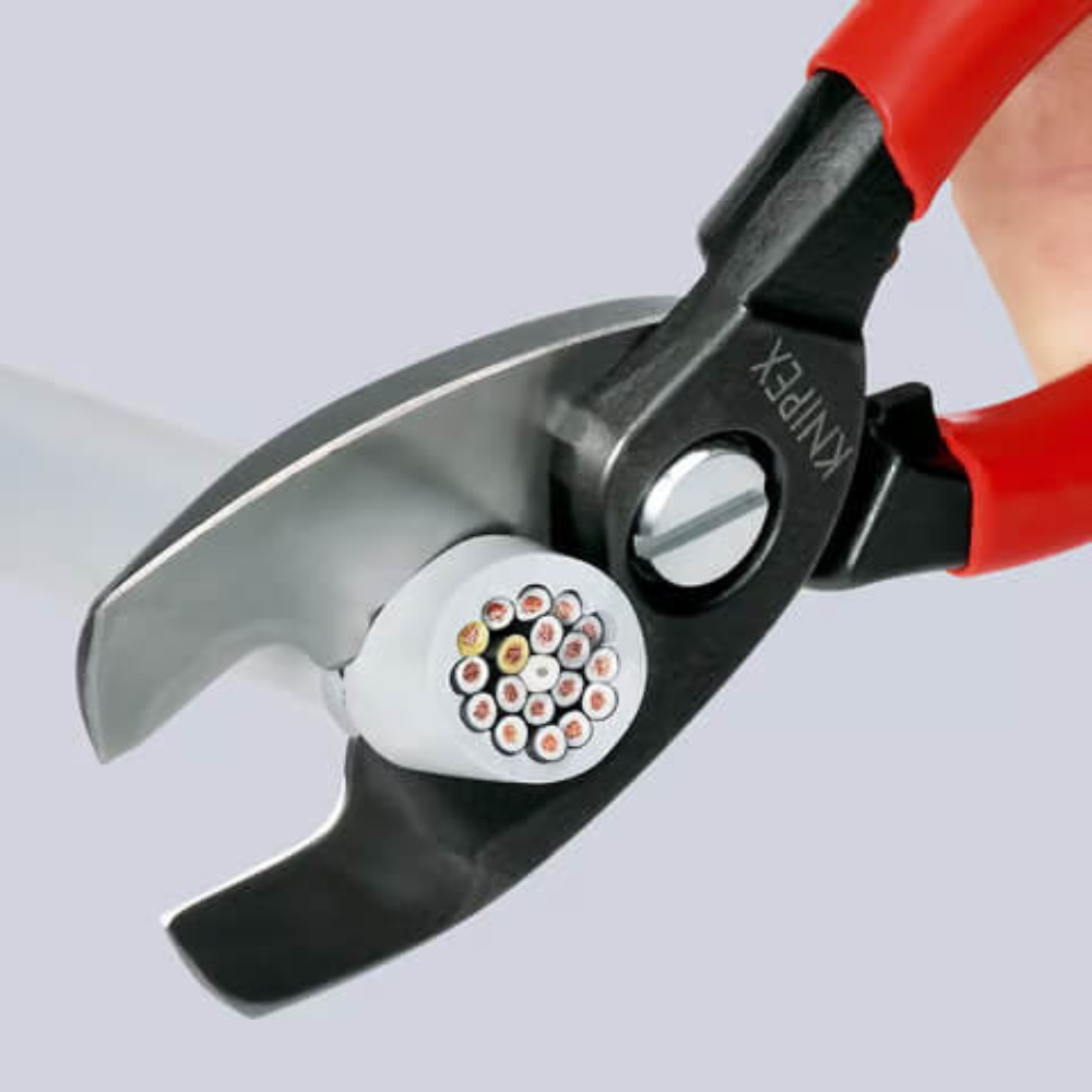 Cleste cu tais dublu pentru conductori electrici Knipex 95 11 200 [4]