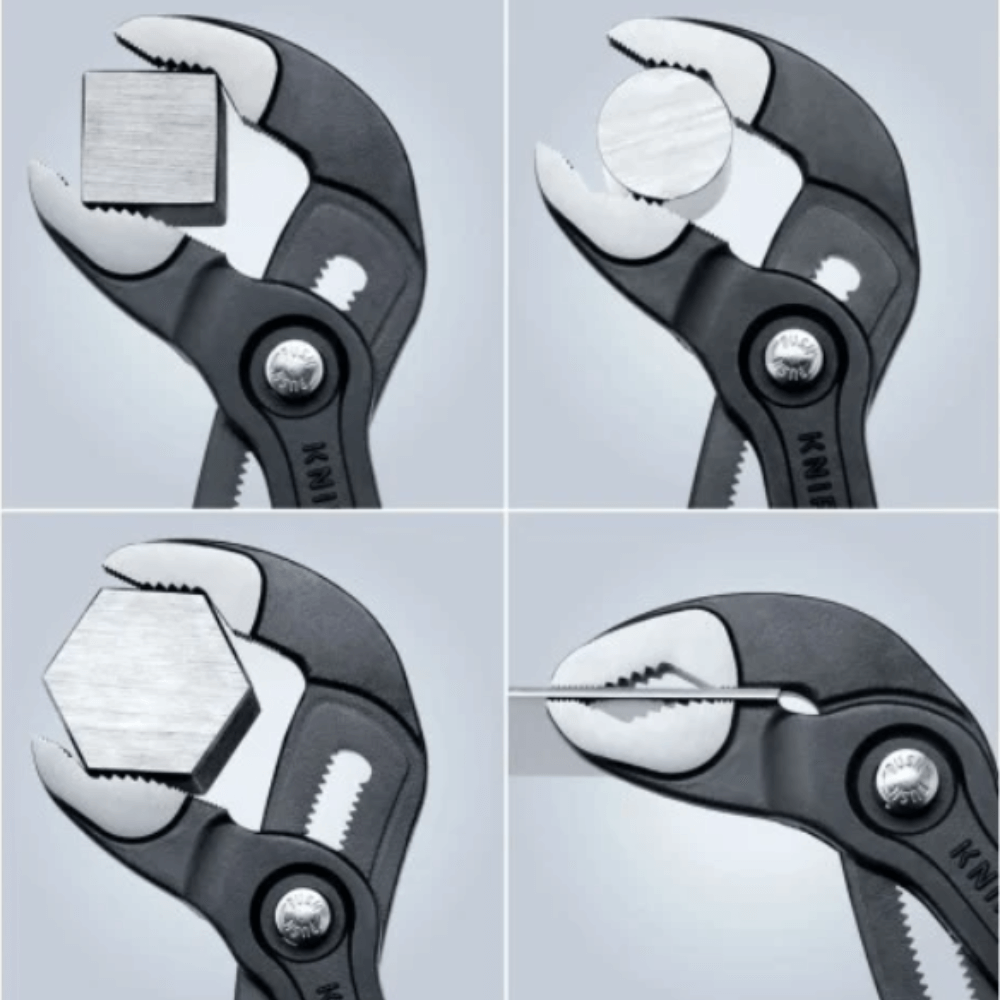 Cleste reglabil tip papagal pentru instalatori - Knipex Cobra 87 02 250 [4]