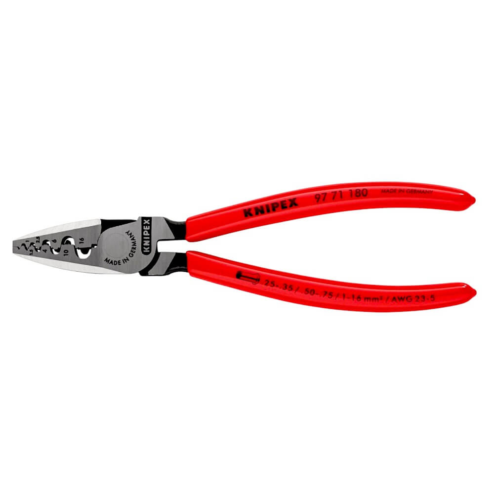 Cleste de sertizare ferule - Knipex 97 71 180 [2]