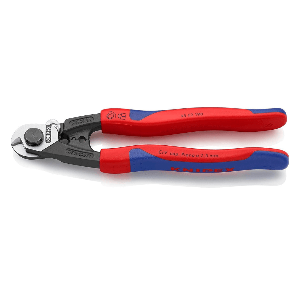 Cleste forjat tip foarfeca pentru cabluri de sarma - Knipex 95 62 190 [2]