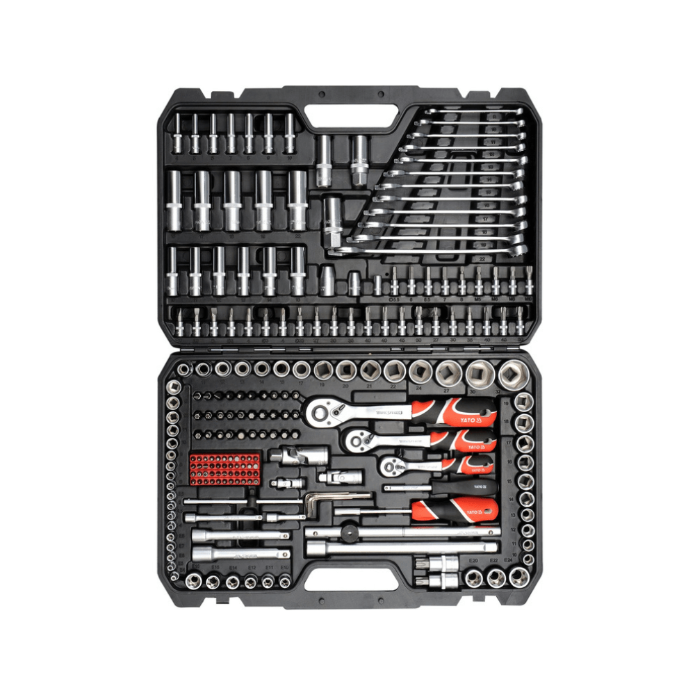Set profesional chei si tubulare, 216 piese Yato YT-38841 [2]
