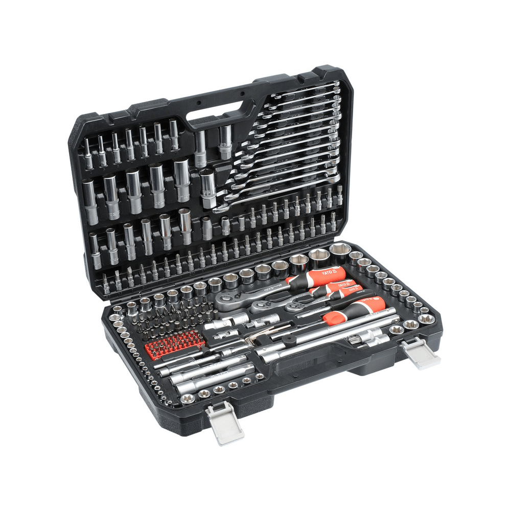 Set profesional chei si tubulare, 216 piese Yato YT-38841
