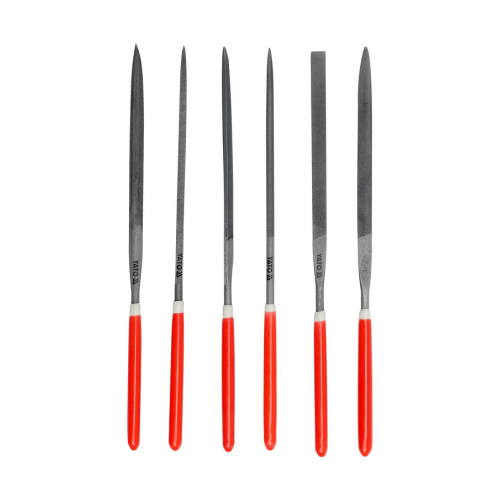 Set 6 pile conice pentru finisare manuala Yato YT-6160