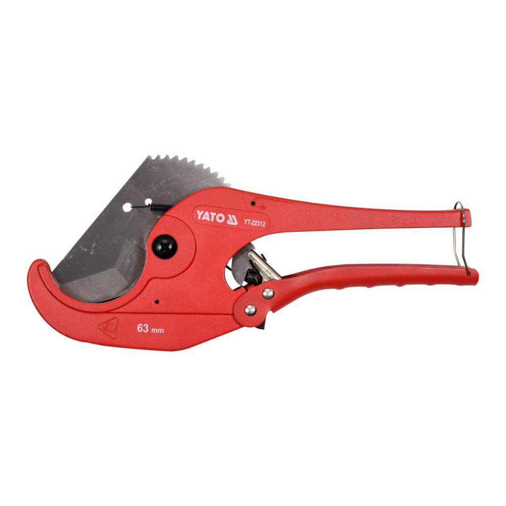 Cleste pentru tevi PVC, PP si PE 63mm Yato YT-22312