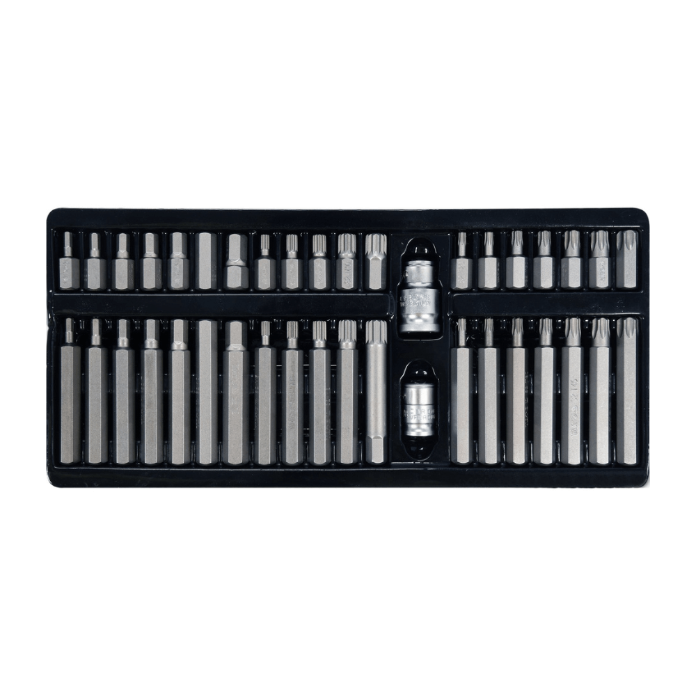 Trusa biti 40 piese Torx, Hex, Spline - Yato YT-0400