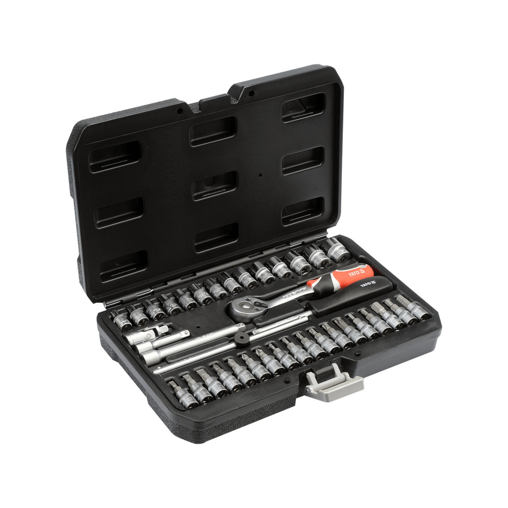 Set unelte auto cu tubulare si biti de 38 piese YATO YT-14471 [2]