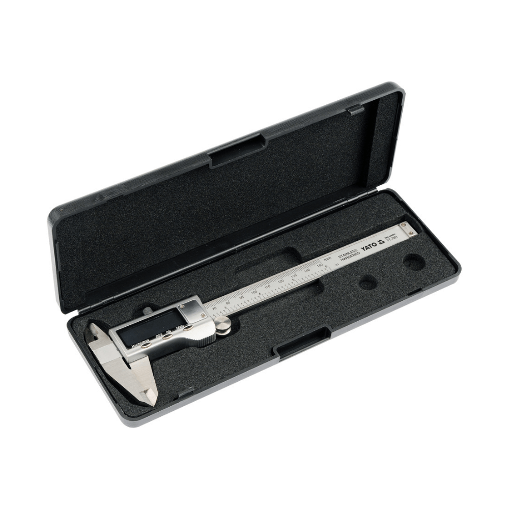 Subler electronic cu ecran LCD 150mm, 0.02mm - YATO YT-7201 [2]