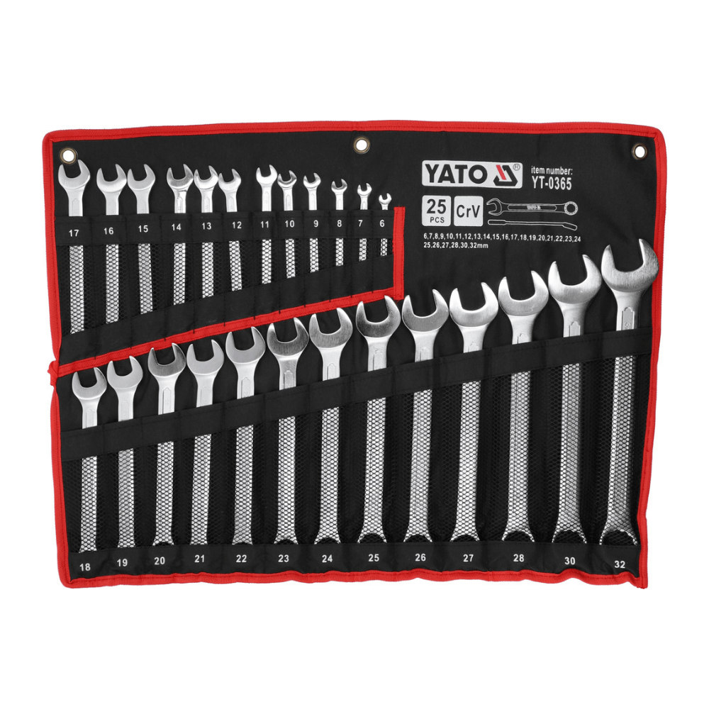 Set 25 chei combinate 6-32mm - Yato YT-0365