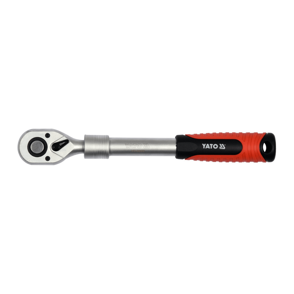 Cheie cu clichet extensibila 72 de dinti, 1 2   - YATO YT-0299